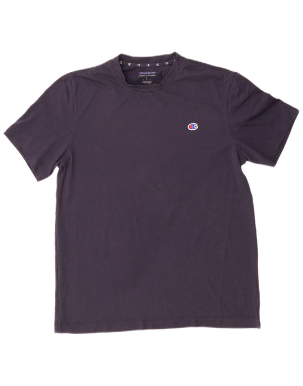 Champion Herre kortærmet Regular Fit T-shirt Top Lille marineblå