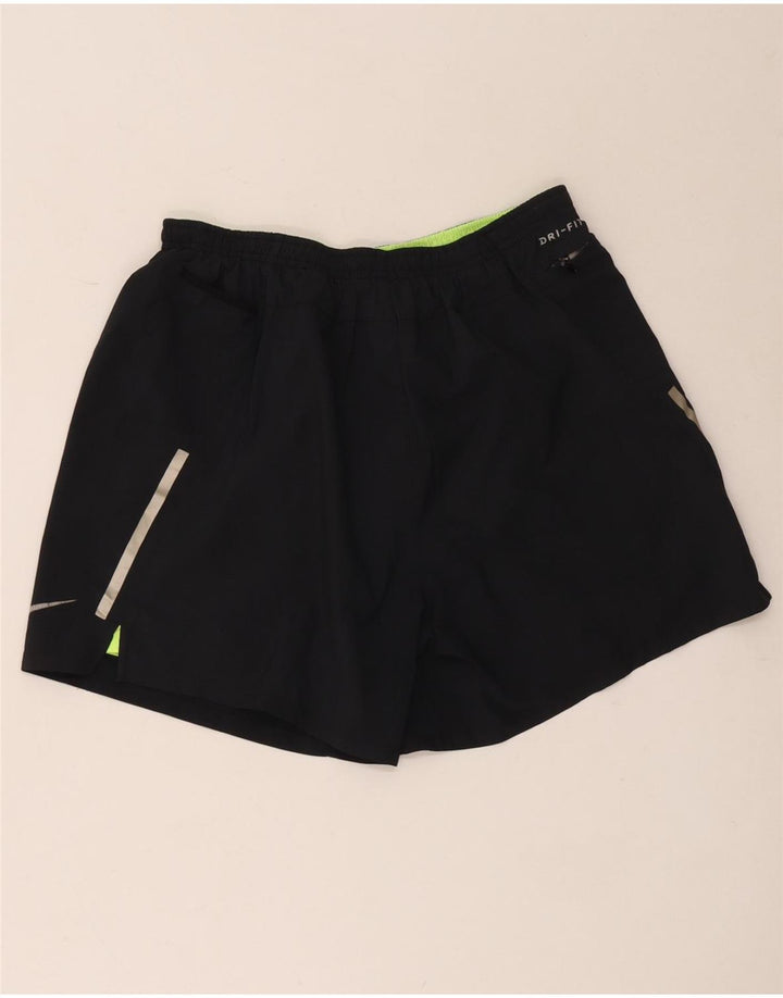 Nike Mens Dri Fit Sport Shorts UK 8 Small  Black Polyester