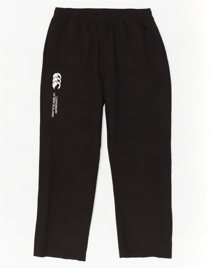 Canterbury Mens Graphic Windbreaker Trousers 2XL Black Polyester