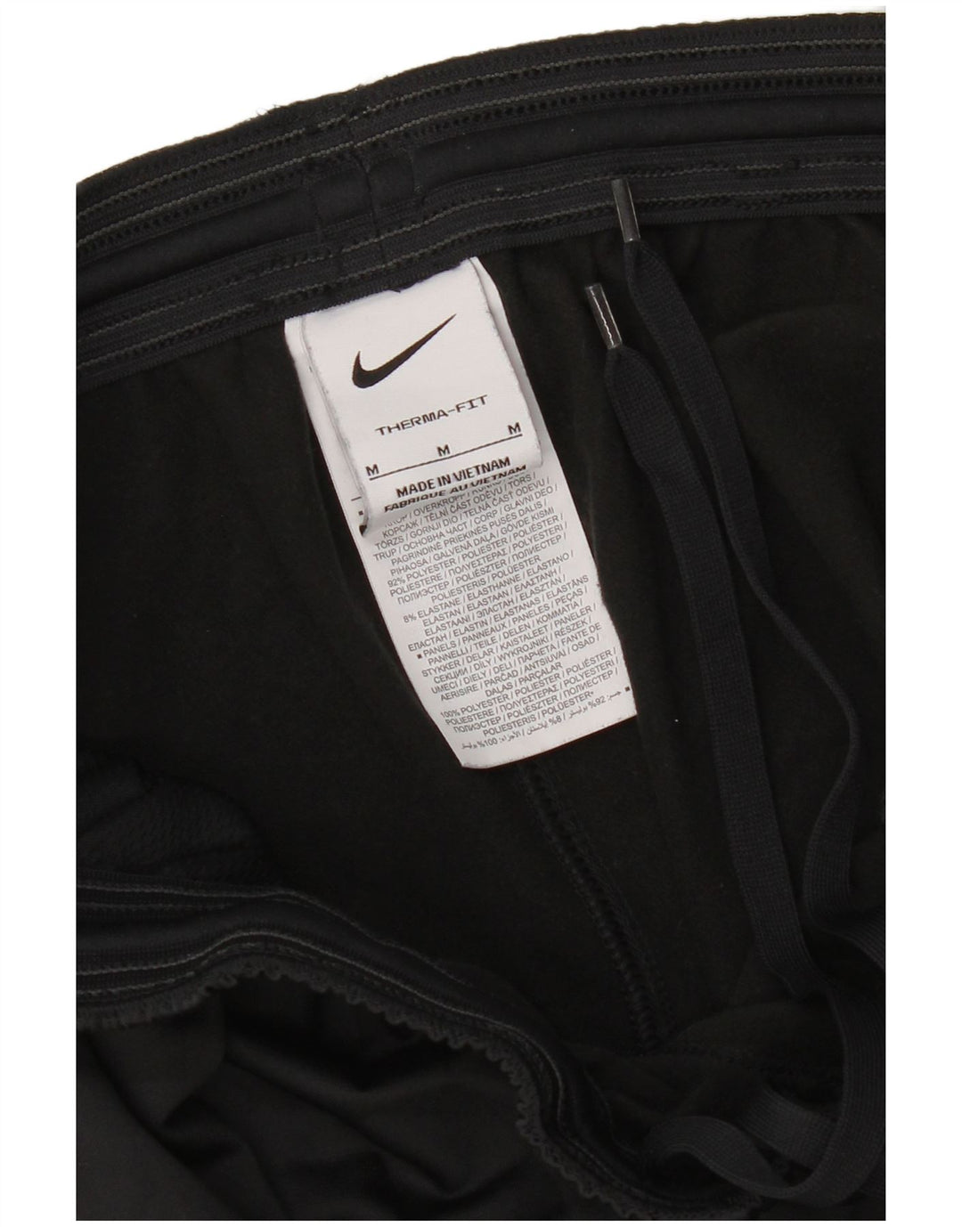 Nike Herre Therma-Fit træningsdragt Bukser Medium Sort Polyester