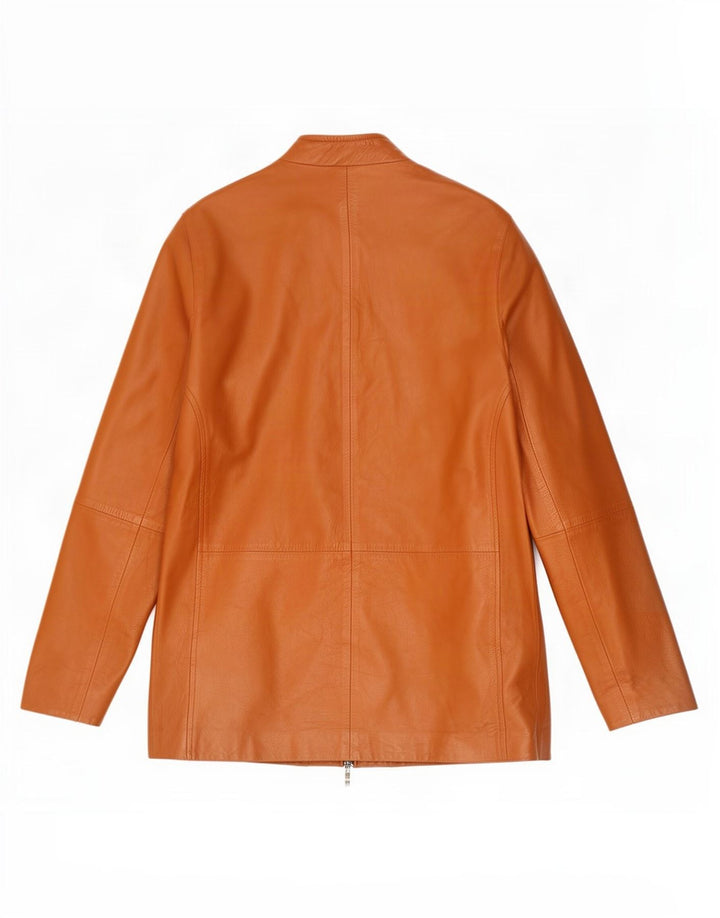 Винтажная женская кожаная куртка IT 42 Medium Brown