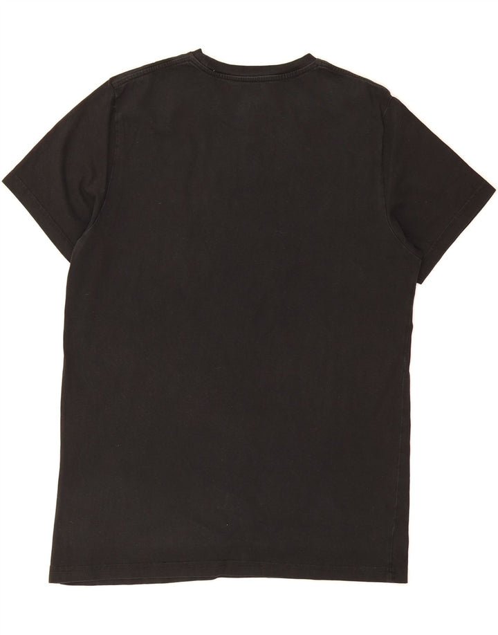 LEE Mens Slim Fit T-Shirt Top Large Black Cotton Vintage Lee and Second-Hand Lee from Messina Hembry 