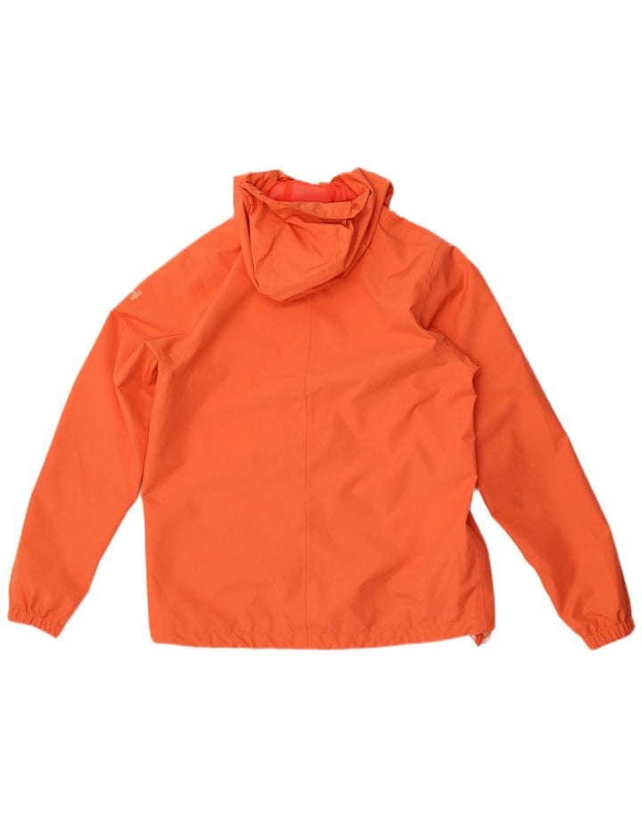 Helly Hansen Γυναικείο μπουφάν βροχής με κουκούλα UK 14 μεσαίο πορτοκαλί πολυεστέρας