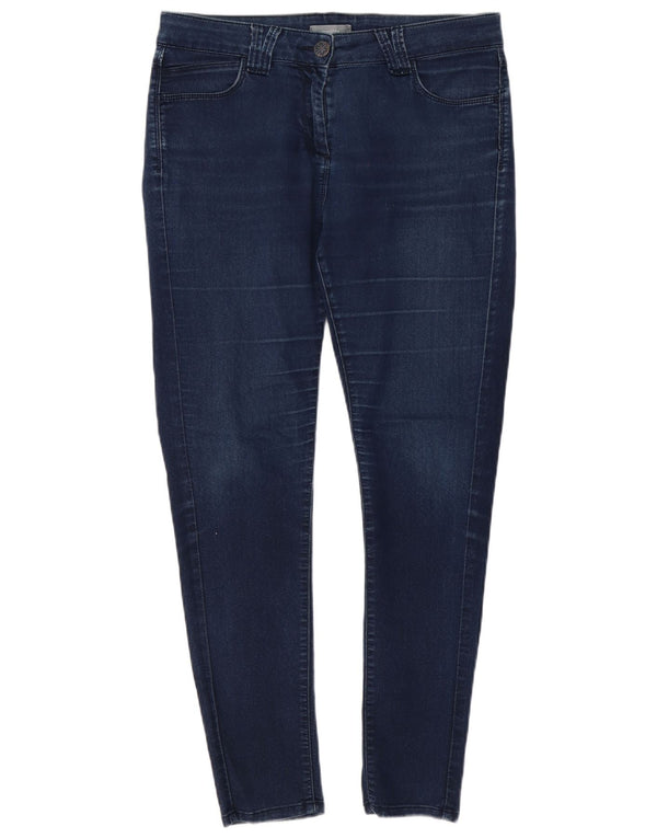 Marks & Spencer Damskie jeansy Jegging UK 14 Medium W32 L28 Granatowa bawełna