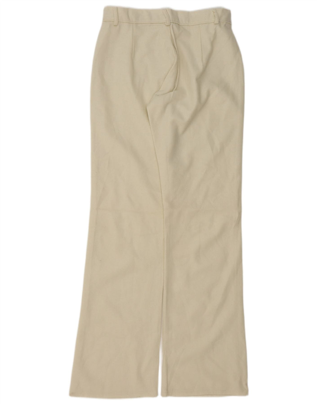 Vintage Womens Bootcut Casual Trousers W30 L34 Off White