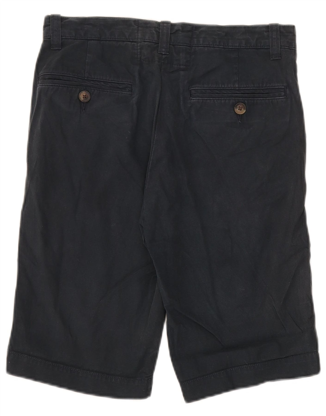Jack Wills Womens Chino Shorts W28 Medium Navy Blue Cotton
