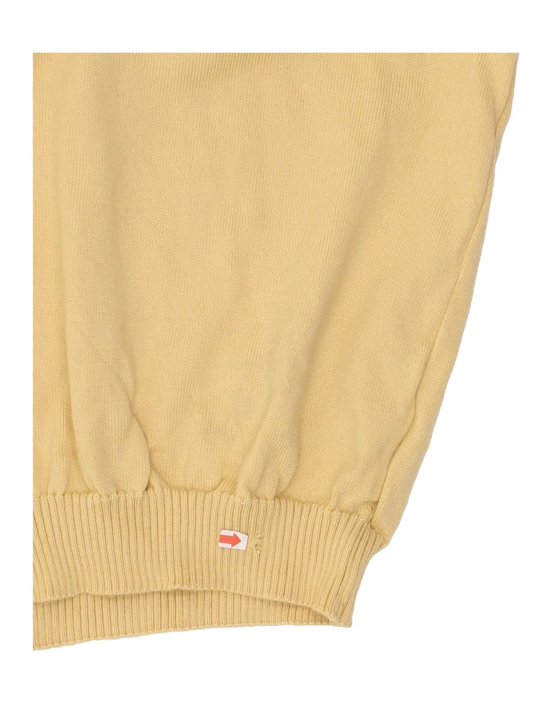 PAUL & SHARK Mens Zip Neck Jumper Sweater 3XL Yellow Wool