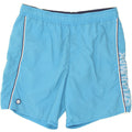 COLMAR Mens Graphic Sport Shorts IT 44 XS Blue Polyester | Vintage Colmar | Thrift | Second-Hand Colmar | Used Clothing | Messina Hembry 