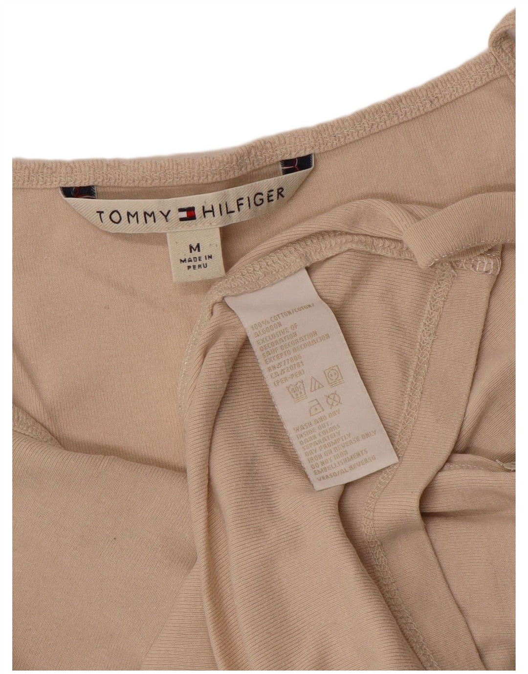 Canotta da donna Tommy Hilfiger UK 12 Cotone beige medio