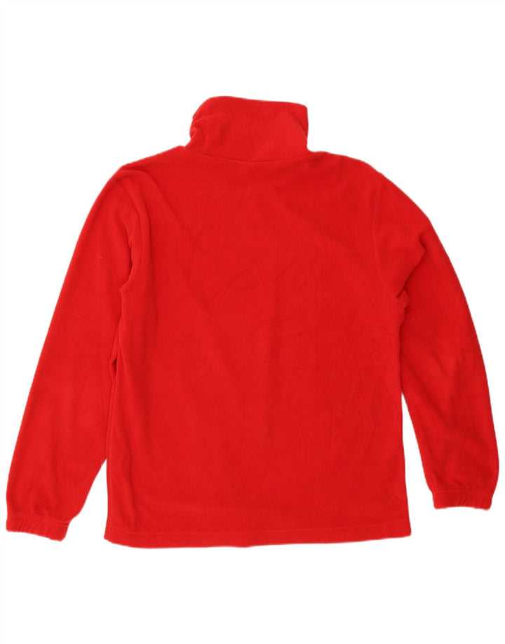 Maglione in pile da uomo LOTTO grande poliestere rosso