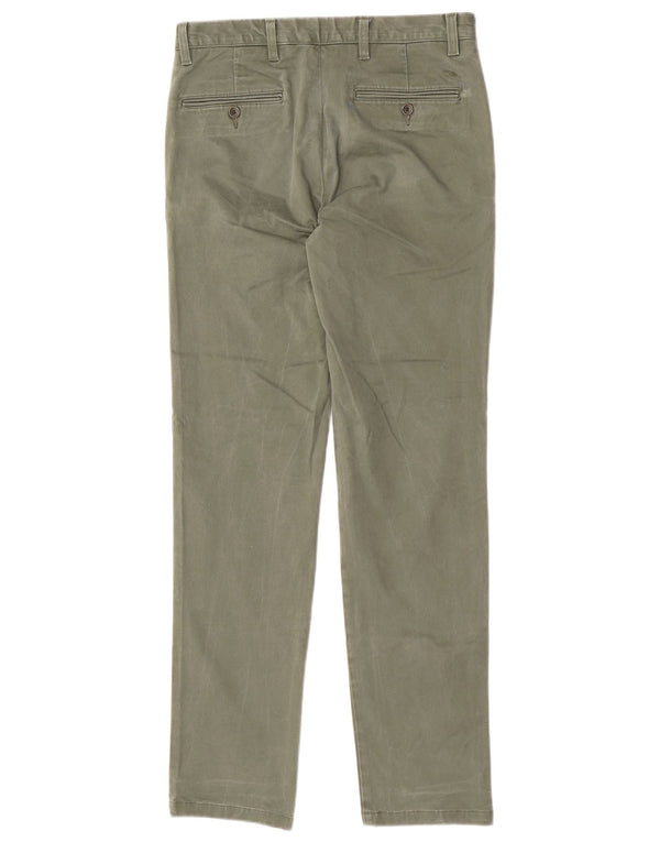Мужские узкие брюки-чиносы Dockers W31 L34, хлопок цвета хаки