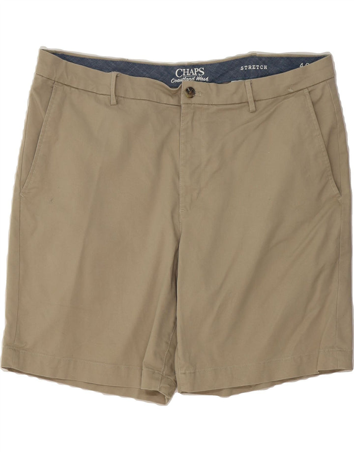 CHAPS Mens Chino Shorts W40 XL  Beige Cotton Vintage Chaps and Second-Hand Chaps from Messina Hembry 