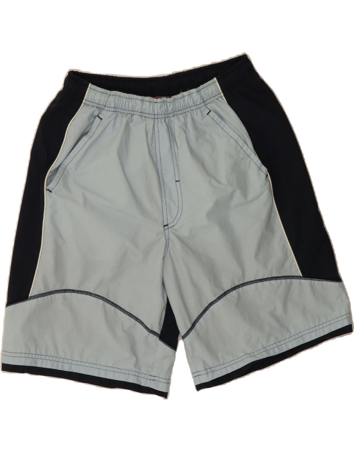 LOTTO Mens Sport Shorts Medium Blue Colourblock Vintage Lotto and Second-Hand Lotto from Messina Hembry 