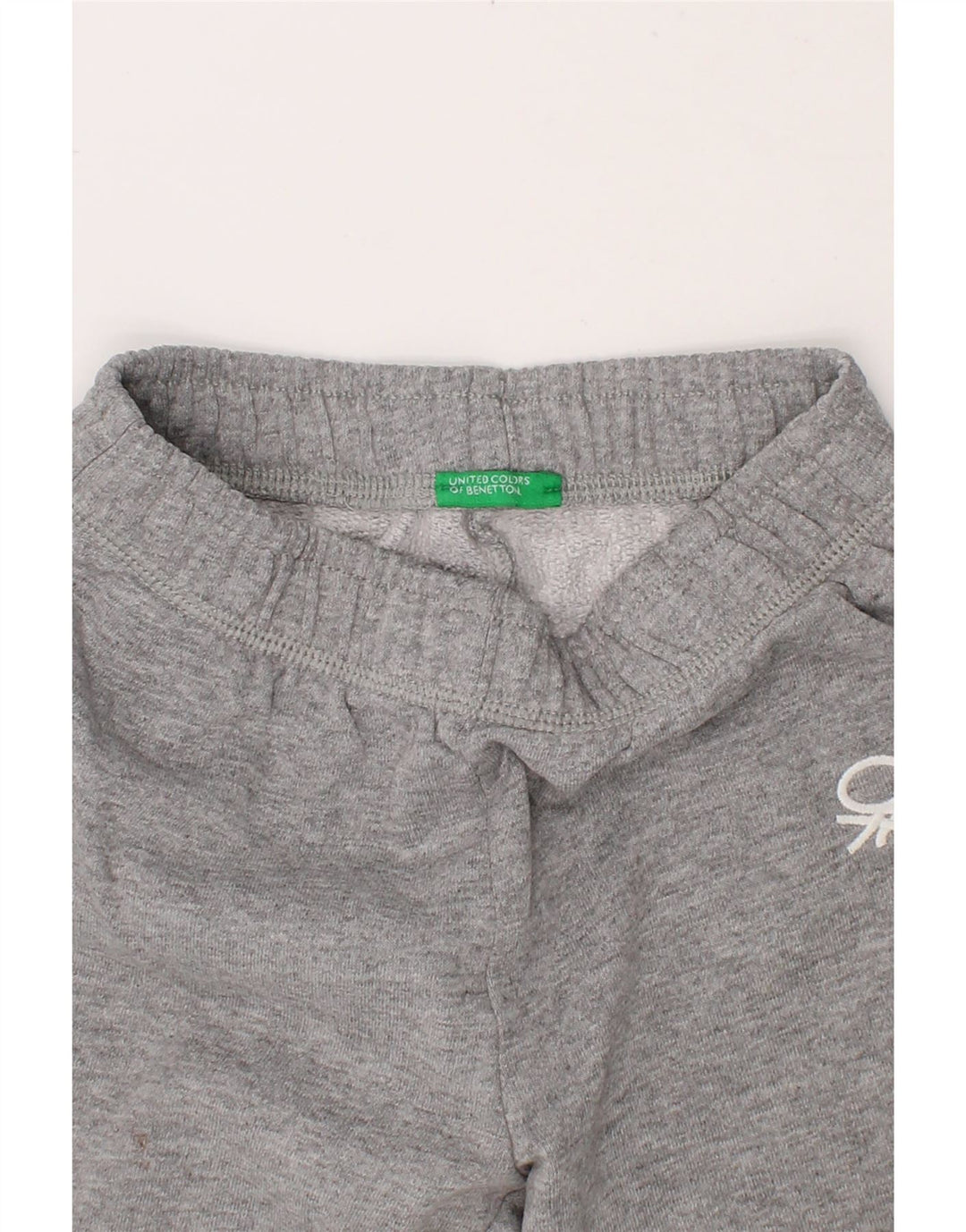 BENETTON Baby Boys Joggers Tracksuit Trousers 18-24 Months Grey Cotton Vintage Benetton and Second-Hand Benetton from Messina Hembry 
