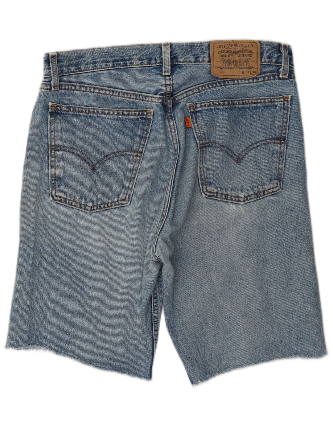 Levi's Mens 515 Shorts De Mezclilla W33 Algodón Azul Medio