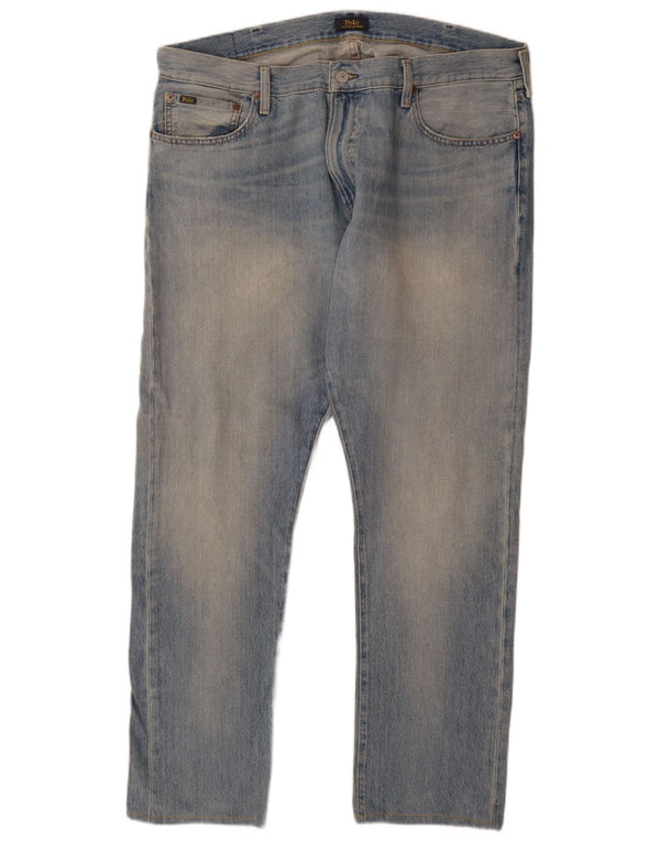 Polo Ralph Lauren Mens Slim Jeans W38 L32 Blue Cotton