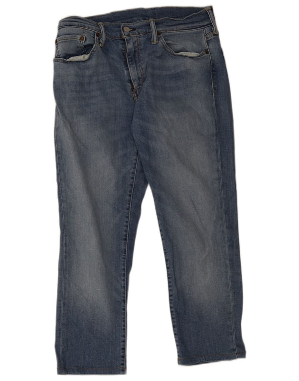Levi's Mens 511 pantalones vaqueros ajustados recortados W33 L25 algodón azul