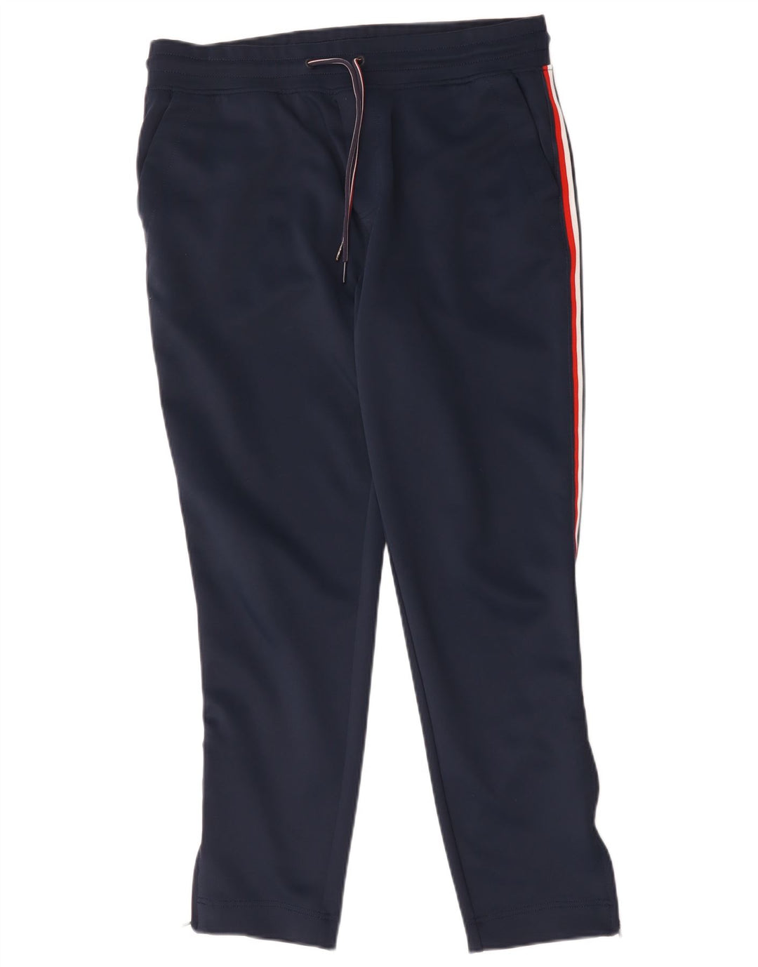 Tommy Hilfiger Mens Tracksuit Trousers Medium Navy Blue Colourblock