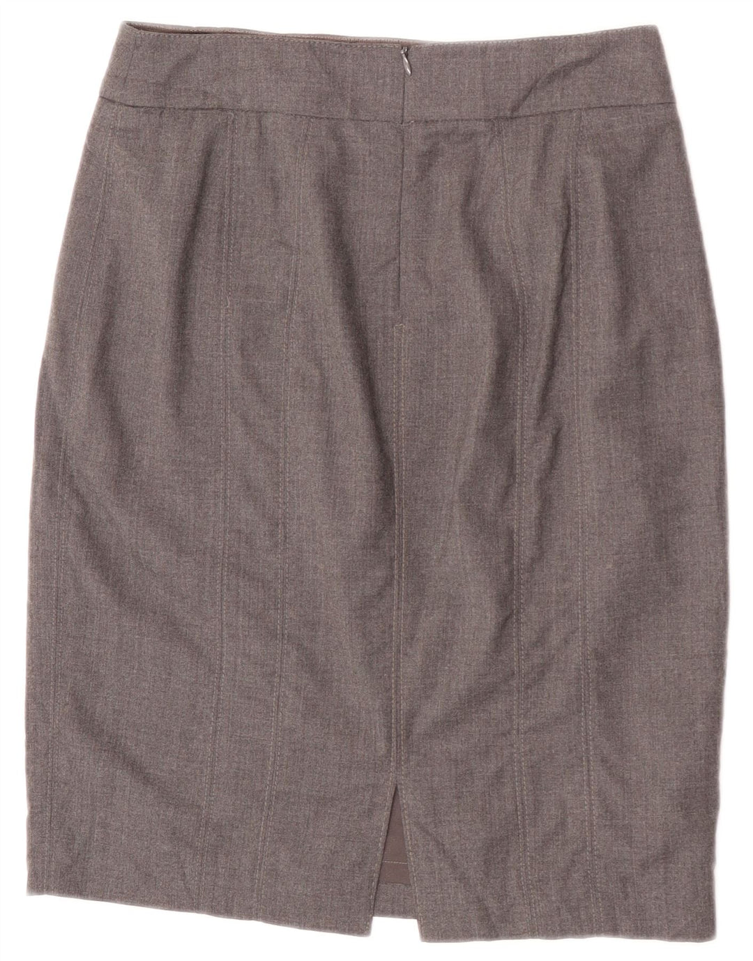 Armani Collezioni Womens Pencil Skirt IT 42 Medium W28 Grey