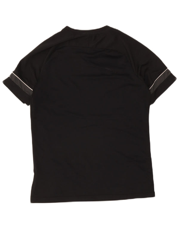 Nike Mens Dri Fit Graphic T-Shirt Top Large Black Colourblock Polyester