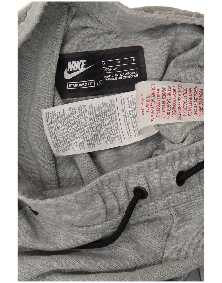 Nike Boys Tracksuit Trousers Joggers 10-11 Years Medium Grey Flecked