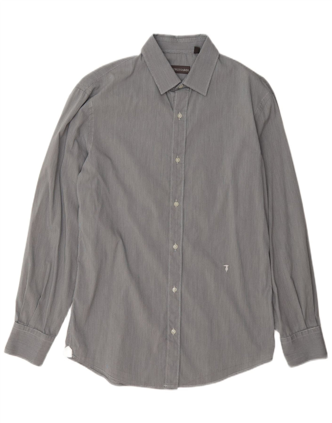 Ανδρικό πουκάμισο Trussardi Νούμερο 39 Medium Grey Houndstooth