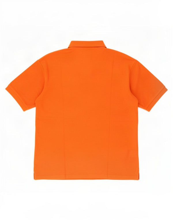 Fila Mens Polo Shirt IT 52 Large Orange Cotton