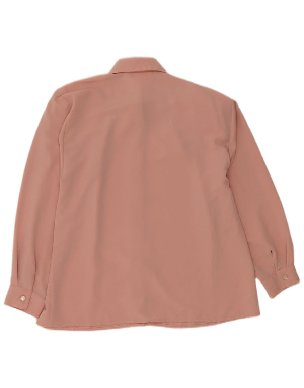Patricia Damen Hemdbluse UK 10 Small Rosa Viskose