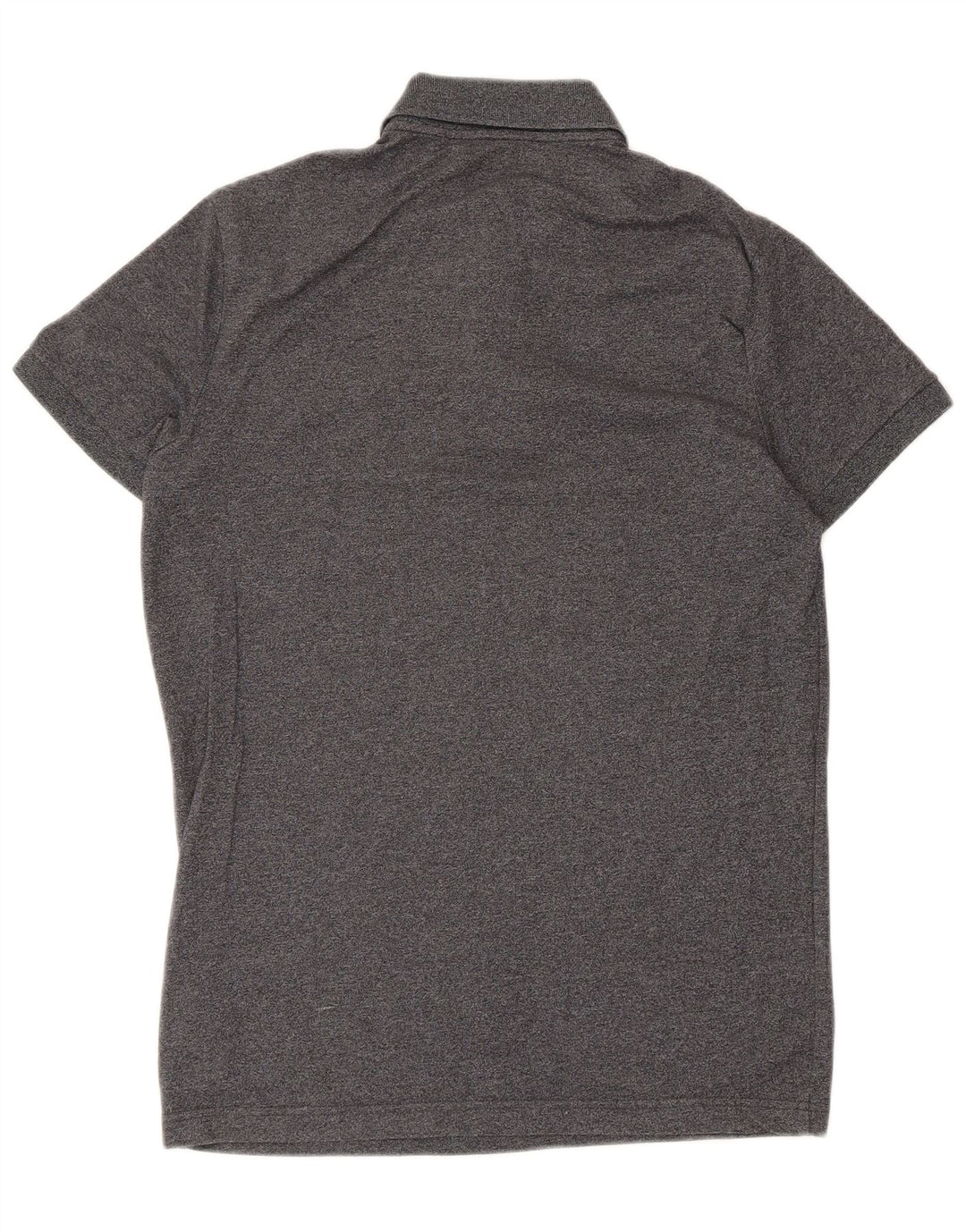 Hollister Mens Polo Shirt Small Grey Cotton