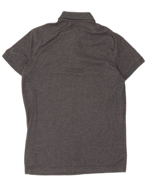 Hollister Mens Polo Shirt Small Grey Cotton