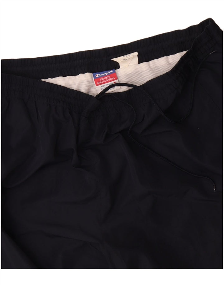 CHAMPION Mens Tracksuit Trousers 2XL Navy Blue Polyester