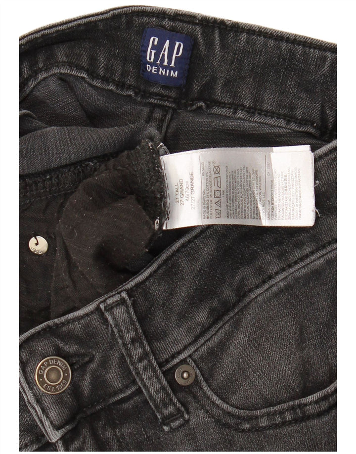 Gap Womens Skinny Jeans W27 L31 Grey Cotton