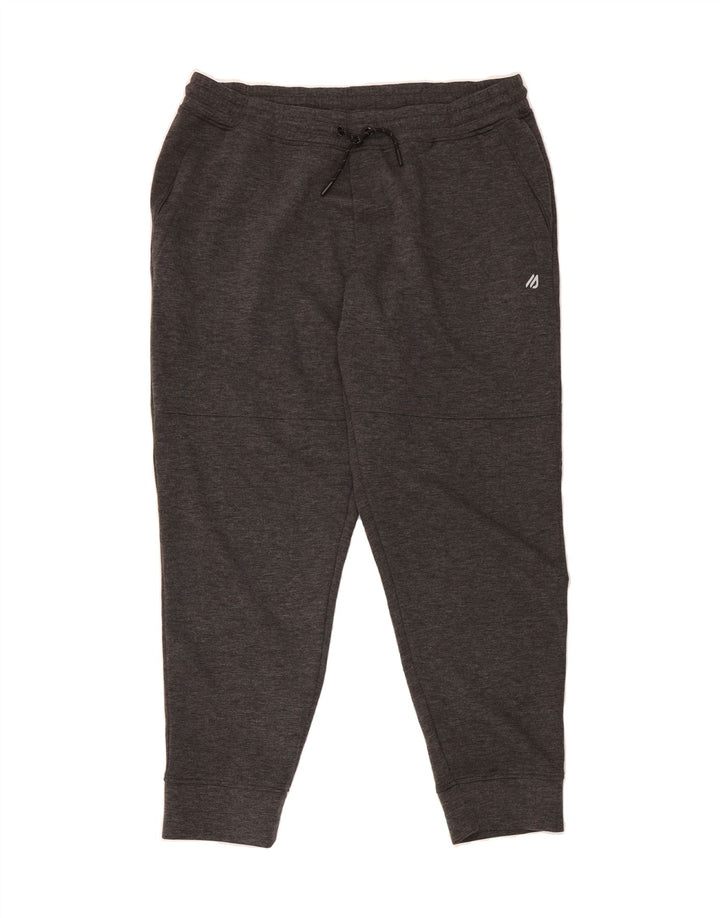 EDDIE BAUER Mens Tracksuit Trousers Joggers XL Grey Polyester Vintage Eddie Bauer and Second-Hand Eddie Bauer from Messina Hembry 