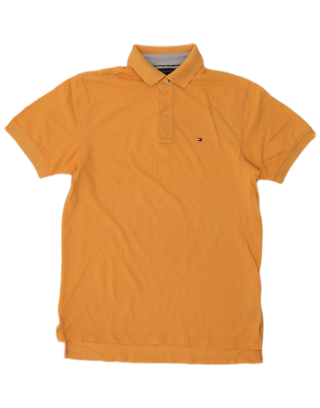 Tommy Hilfiger Polo Homme Jaune Moyen Coton