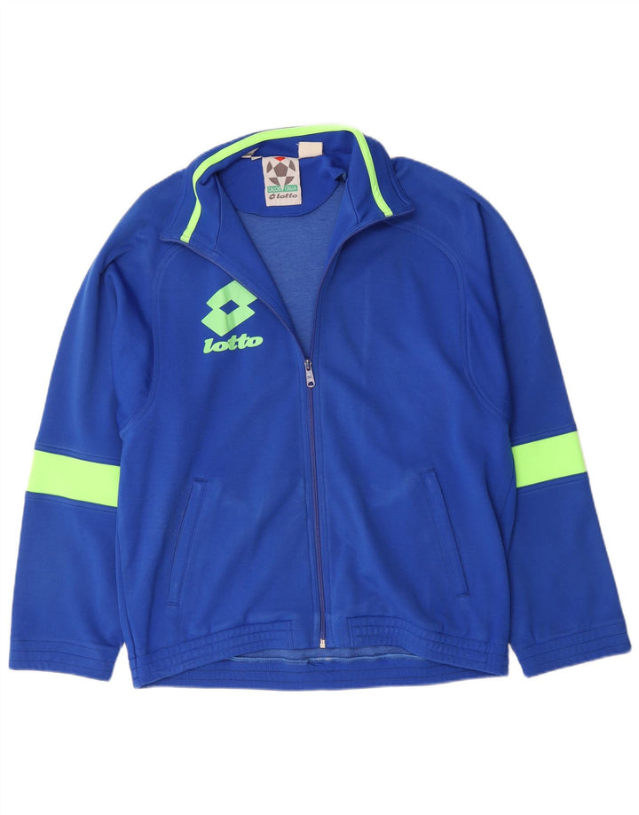 Giacca sportiva da uomo con grafica Lotto Large Blue Colourblock