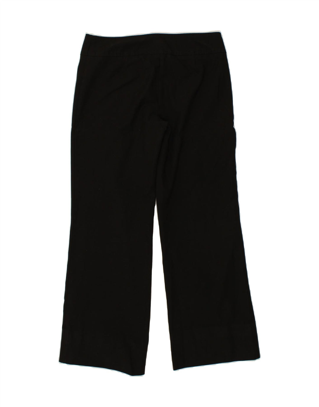 BENETTON Womens Straight Suit Trousers IT 46 Large W30 L30 Black Polyester Vintage Benetton and Second-Hand Benetton from Messina Hembry 