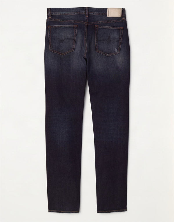 Diesel Hombre Buster Regular Slim Tapered Jeans W32 L32 Algodón Azul Marino