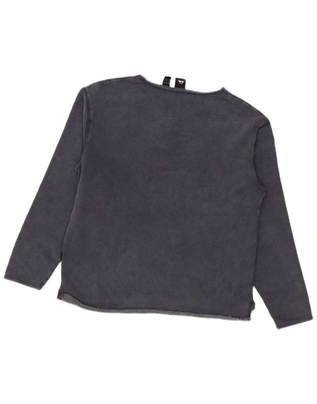 Quiksilver Womens Sweatshirt Jumper UK 14 Medium Navy Blue Cotton