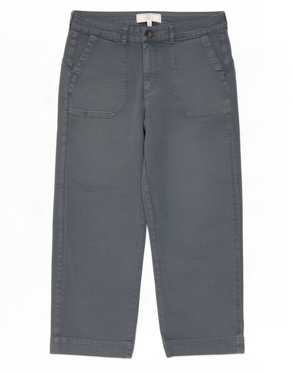 Fat Face Womens Wide Leg Jeans UK 12 Medium W30 L25 Blue Cotton