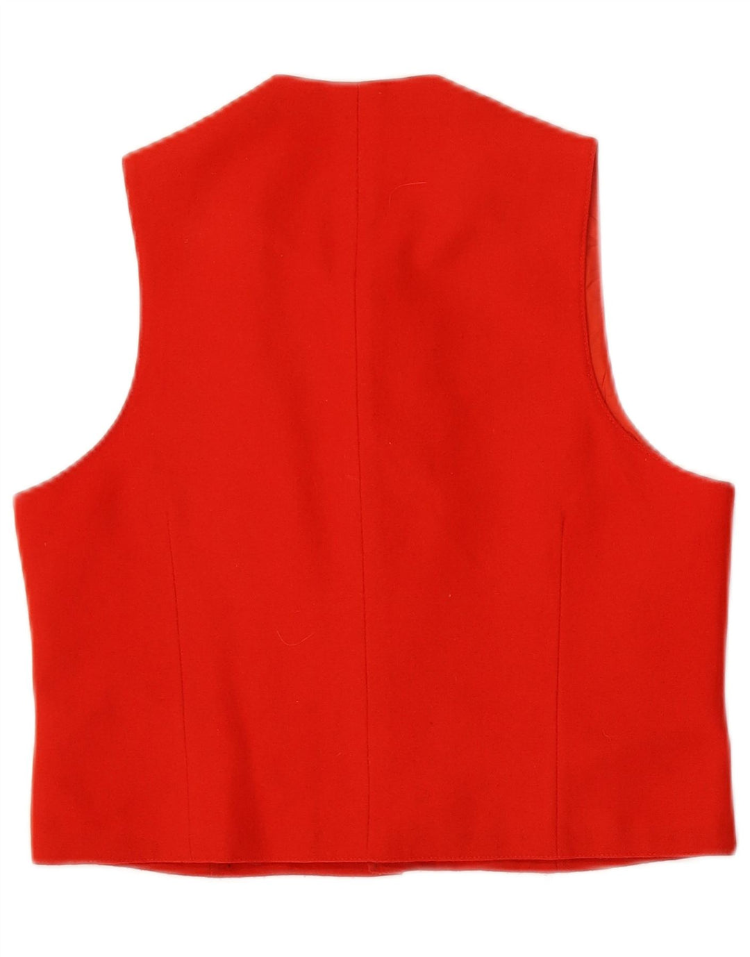 Gilet vintage da donna UK 12 rosso medio