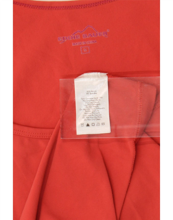 EDDIE BAUER Womens Vest Top UK 12 Medium Red Nylon Vintage Eddie Bauer and Second-Hand Eddie Bauer from Messina Hembry 
