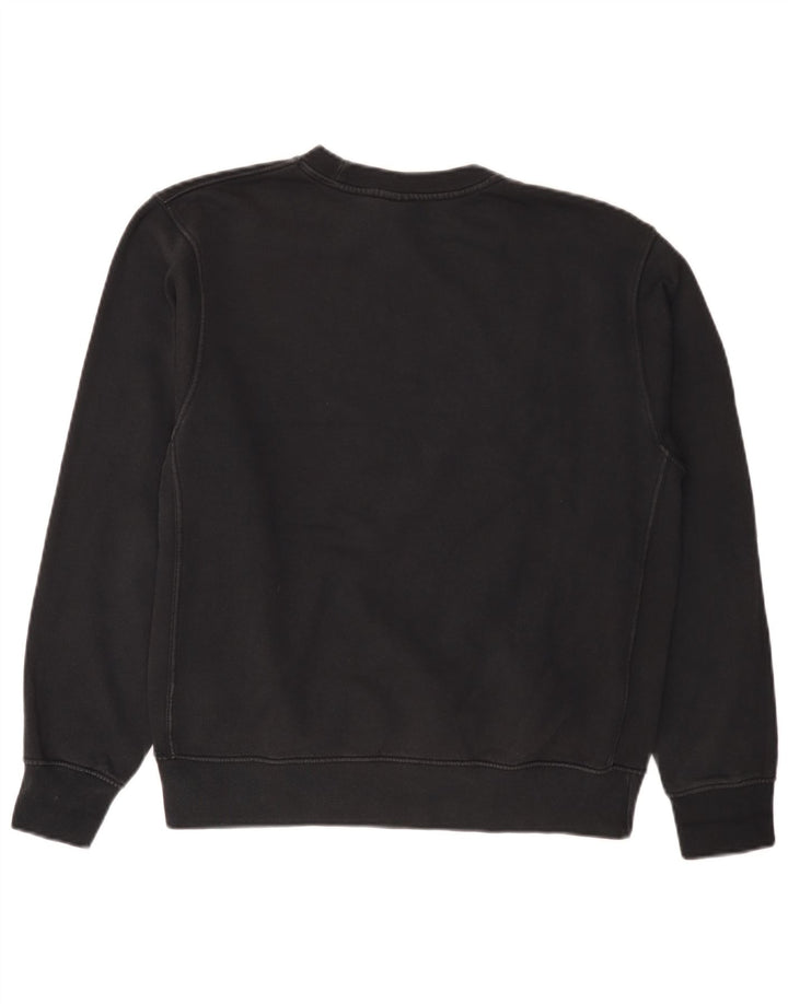 Nike Mens Sweatshirt Jumper Small Black Cotton