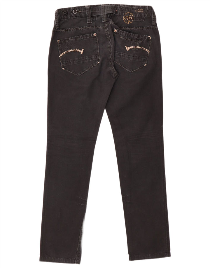 G-Star Womens Slim Jeans W27 L30 Black Cotton