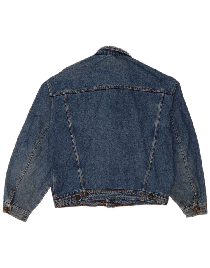 Quarry Mens Denim Jacket UK 42 XL Blue