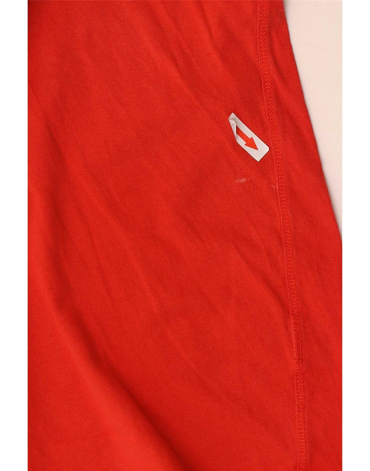 Canotta grafica da uomo Puma Large rossa color block