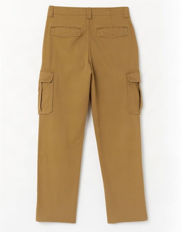 Calça cargo masculina Wrangler com ajuste relaxado W30 L29 bege