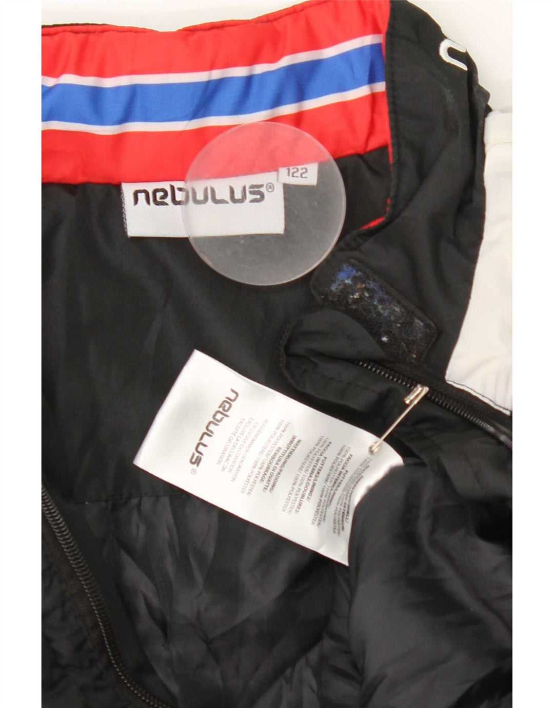 Nebulus Boys Grafisk Ski Jumpsuit 7-8 år Sort Colourblock Polyester