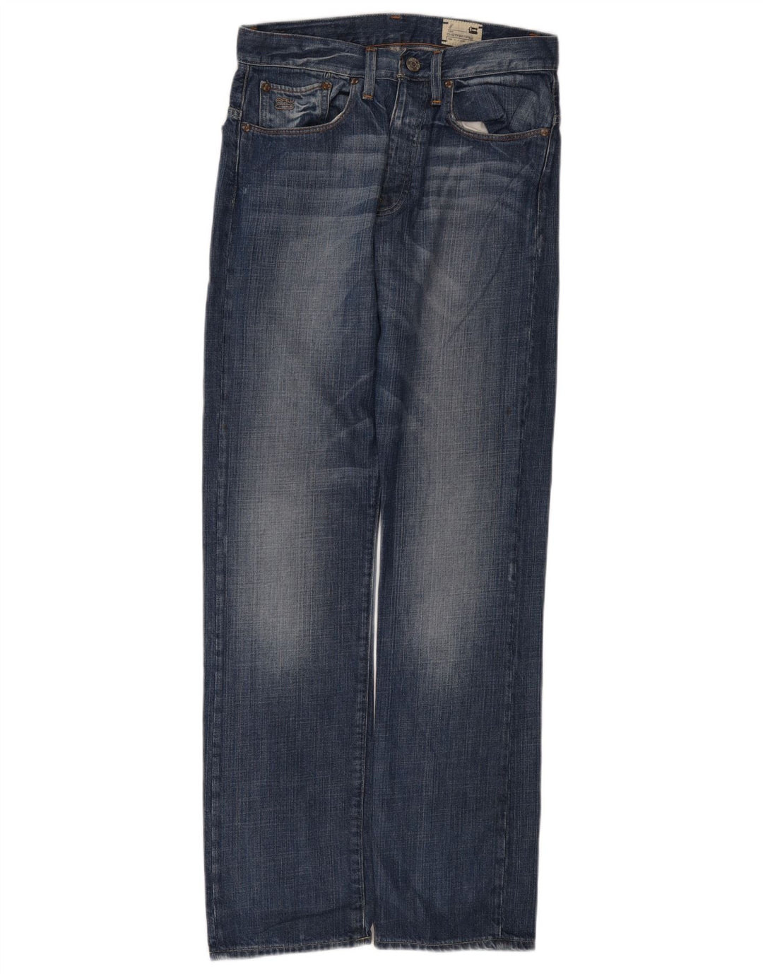 G-Star Mens 3301 Straight Jeans W33 L33 Blue