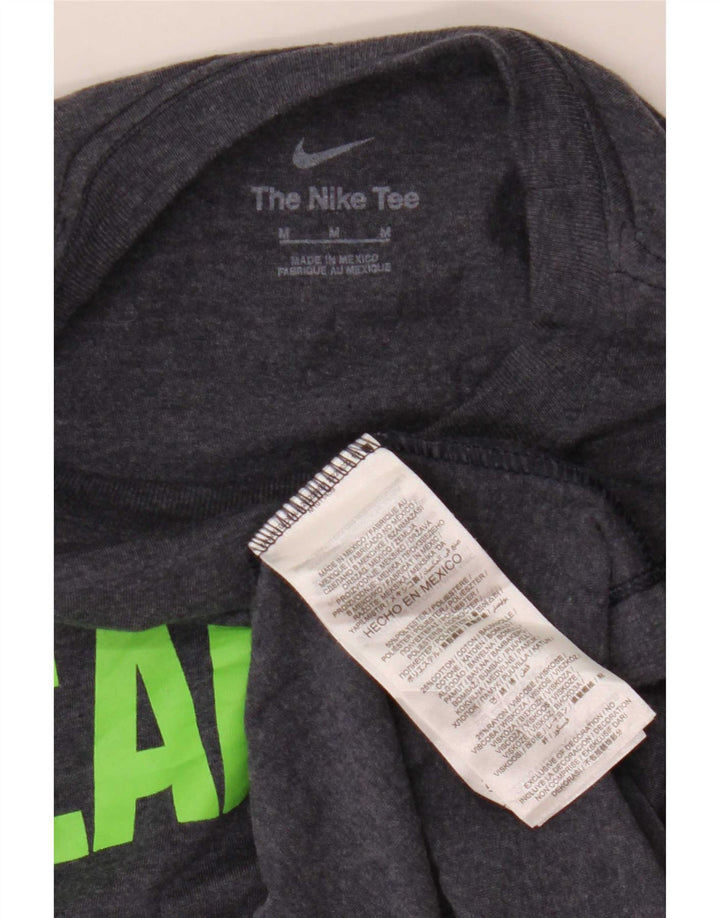 Nike Mens Seattle Seahawks Graphic T-Shirt Top Medium Grey Polyester