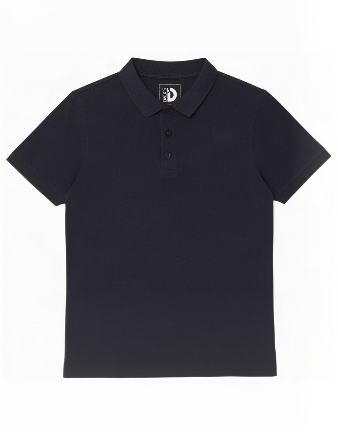 Dack's Polo Homme Large Bleu Marine Coton